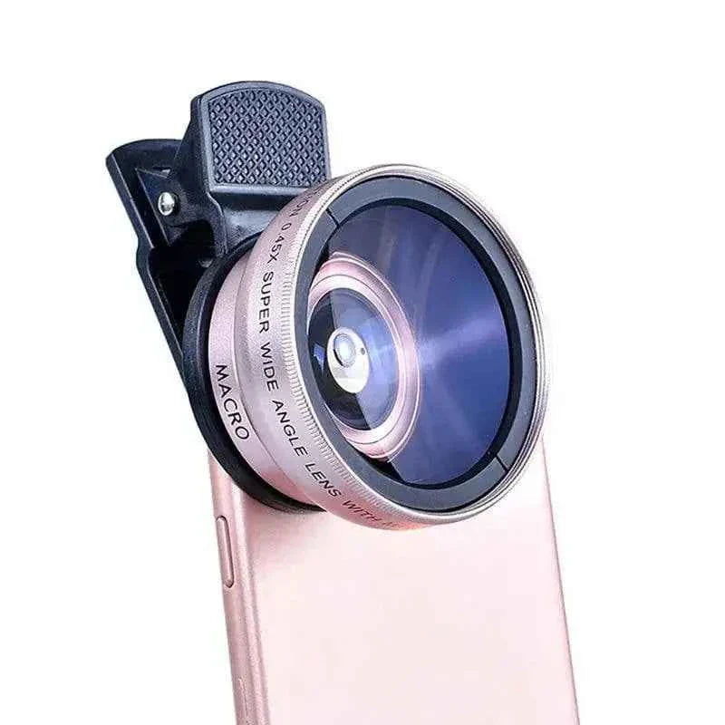 Objectif Optique 2-en-1 : Grand Angle 0,45X & Macro Haute Définition