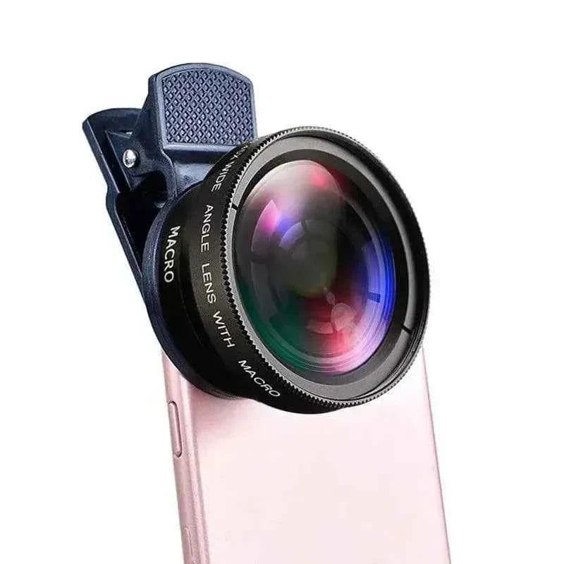 Objectif Optique 2-en-1 : Grand Angle 0,45X & Macro Haute Définition