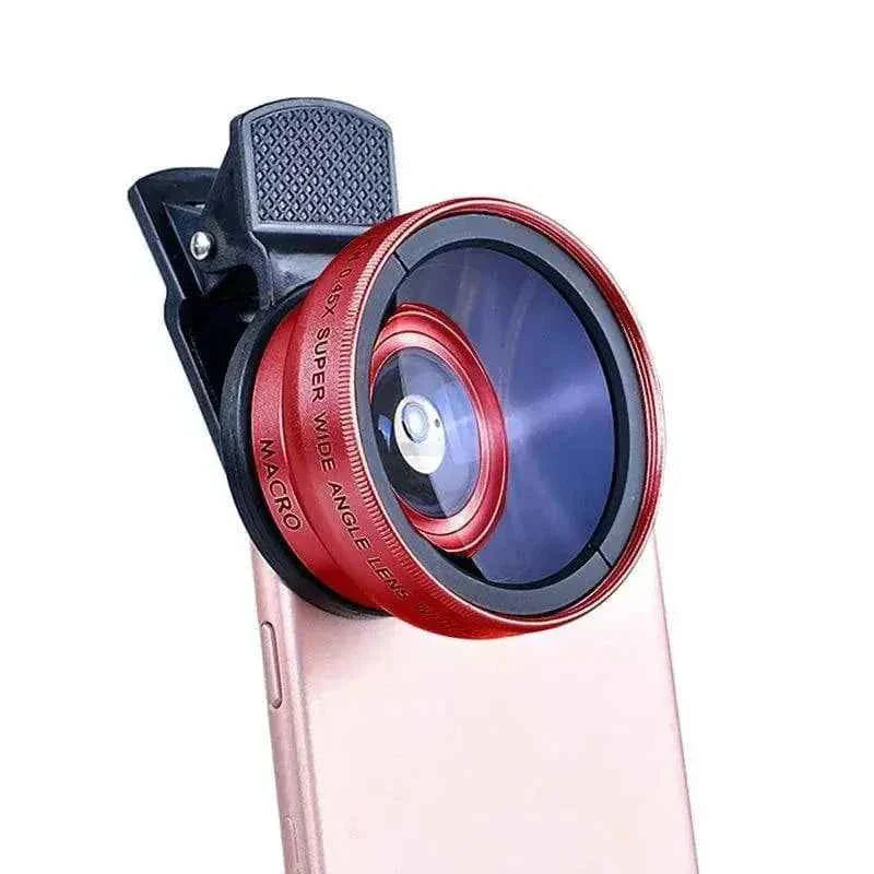 Objectif Optique 2-en-1 : Grand Angle 0,45X & Macro Haute Définition