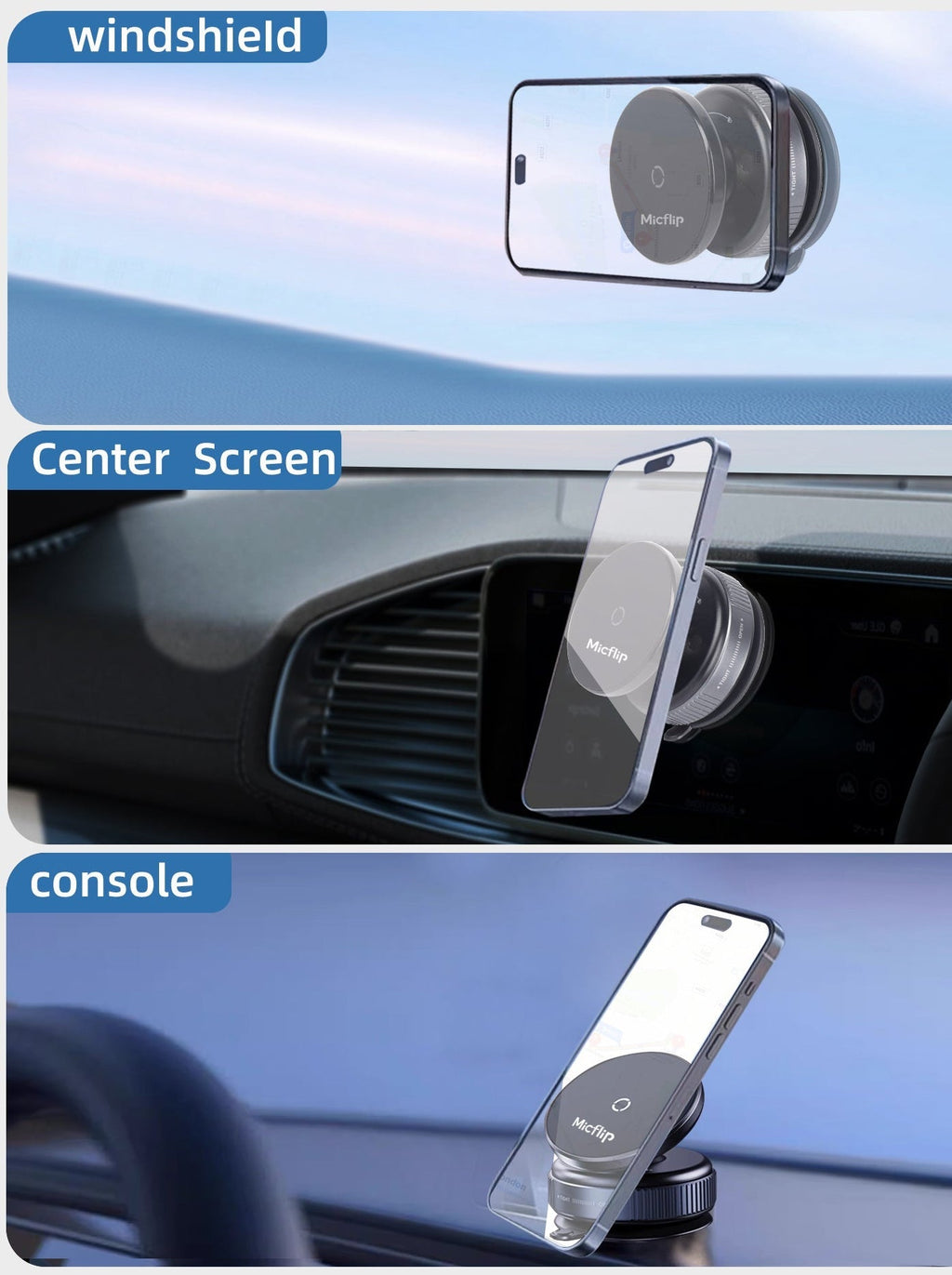 Support MagSafe Micflip Orbit Stand Plus : Stabilité Totale & Rotation 360°