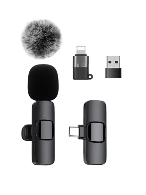 Mini Micro Lavalier Sans Fil : Audio Haute Fidélité pour Créateurs