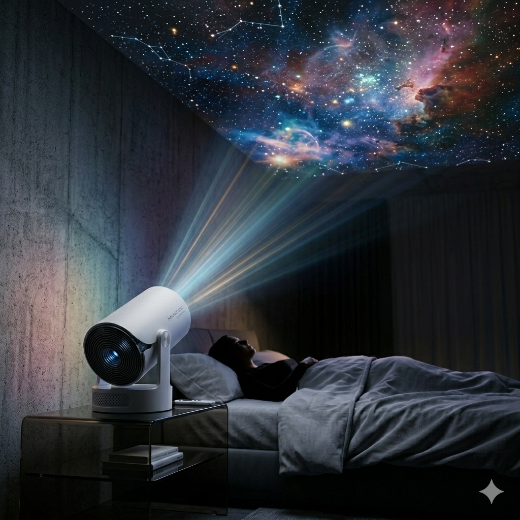 Projecteur Intelligent Magcubic HY300Pro+ : L'Expérience Cinéma Nomade