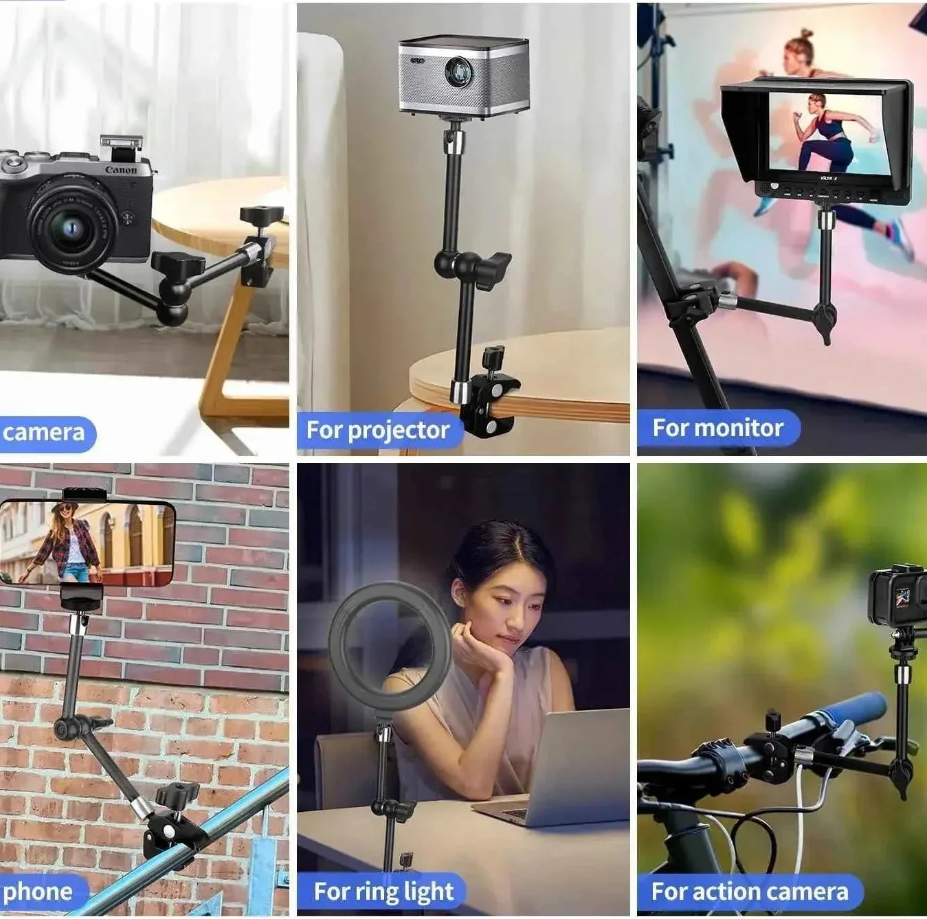 Trépied Flexible NEEWER T91 : Votre Studio Vidéo Tout-Terrain