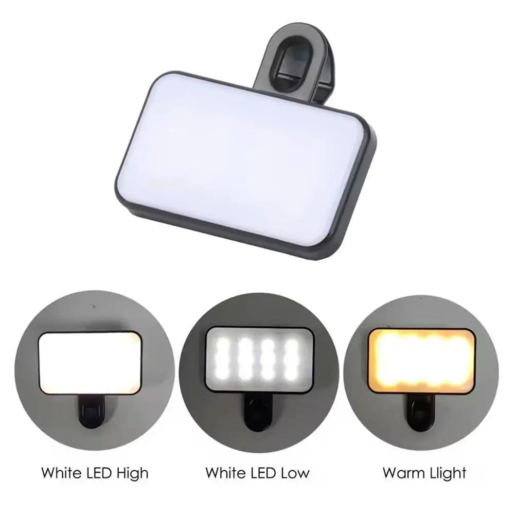 Mini Lampe LED Studio : Éclairage Pro pour Vidéos & Visios