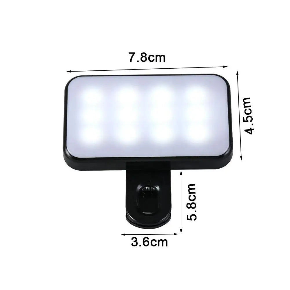 Mini Lampe LED Studio : Éclairage Pro pour Vidéos & Visios