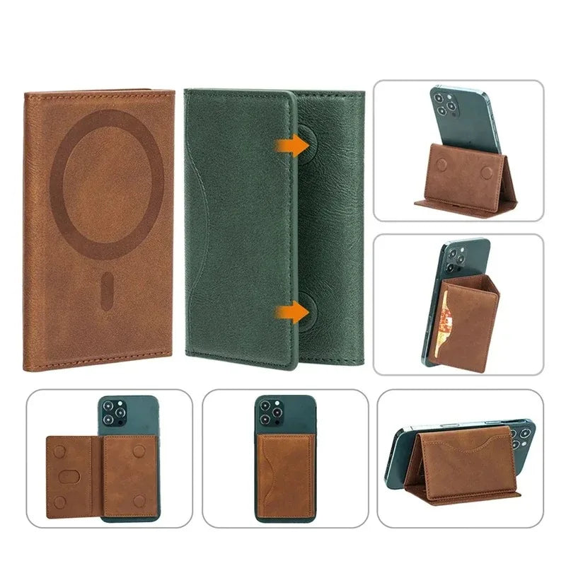 Porte-Cartes Magnétique Premium : L'Essentiel au Dos de votre Smartphone