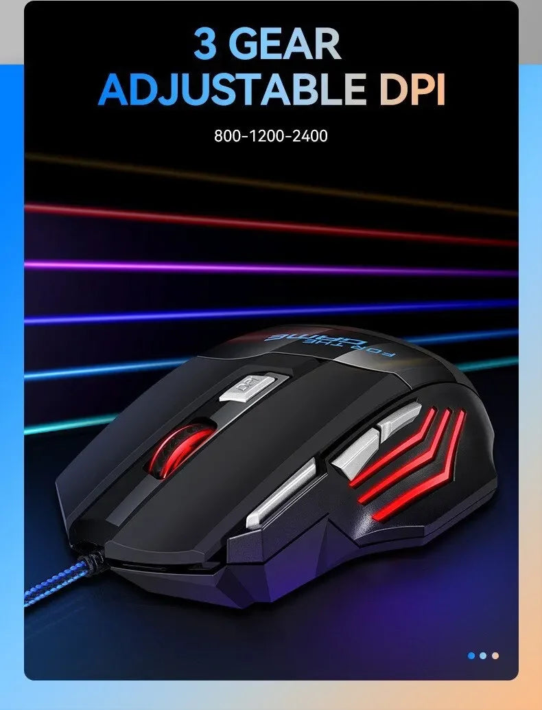 Souris Gaming 7D RGB : Précision Esports & Design Immersif