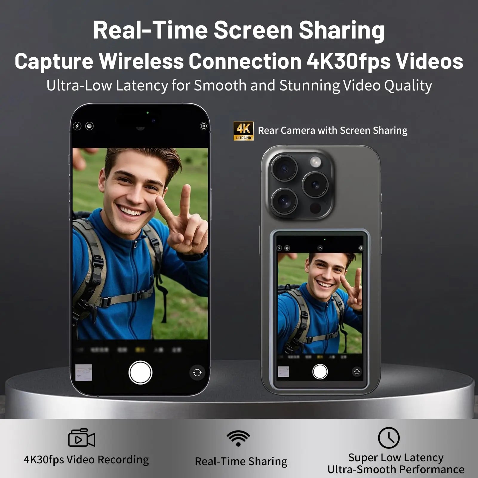 Écran Selfie Magnétique ILEPO : La Qualité Cinéma pour vos Vlogs