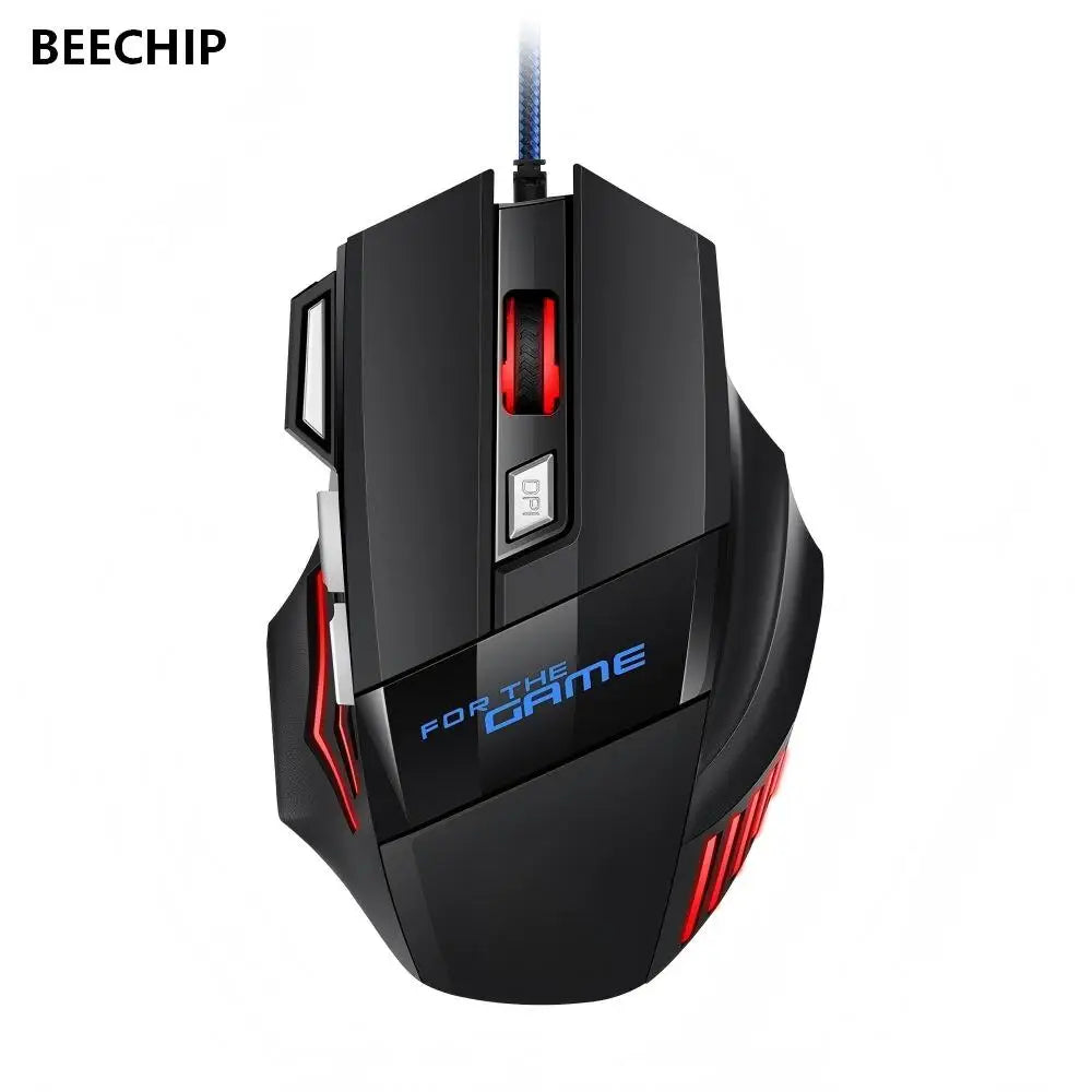 Souris Gaming 7D RGB : Précision Esports & Design Immersif