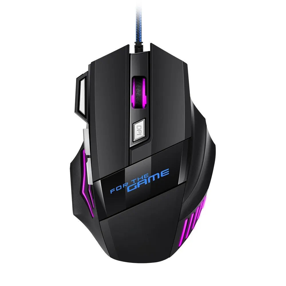 Souris Gaming 7D RGB : Précision Esports & Design Immersif