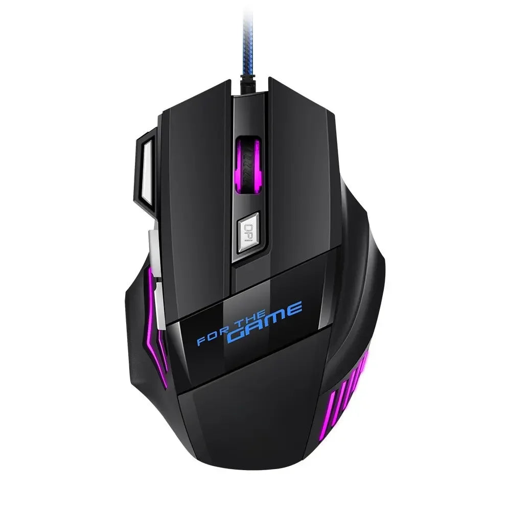 Souris Gaming 7D RGB : Précision Esports & Design Immersif