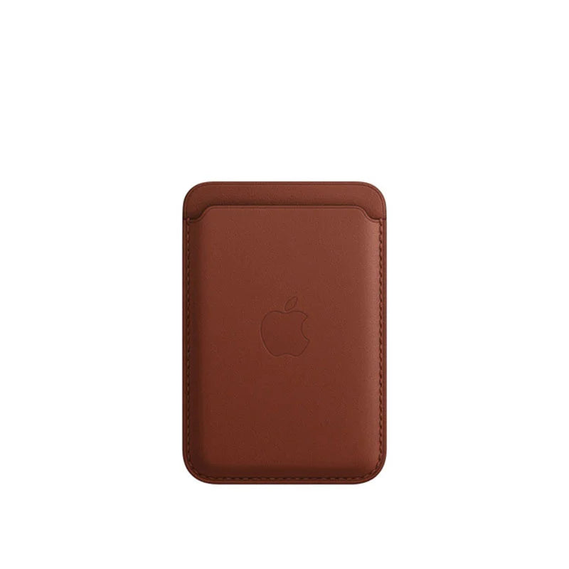 Étui Portefeuille MagSafe : Cuir Véritable & Élégance Minimaliste