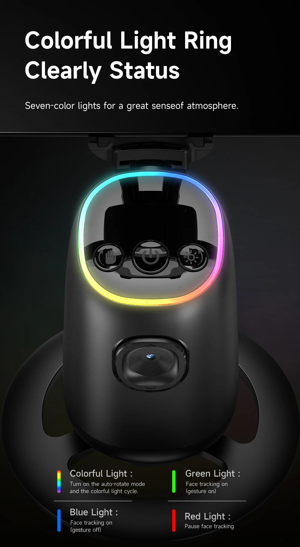 Stabilisateur Intelligent AXNEN P05 : Votre Studio Vidéo Automatique