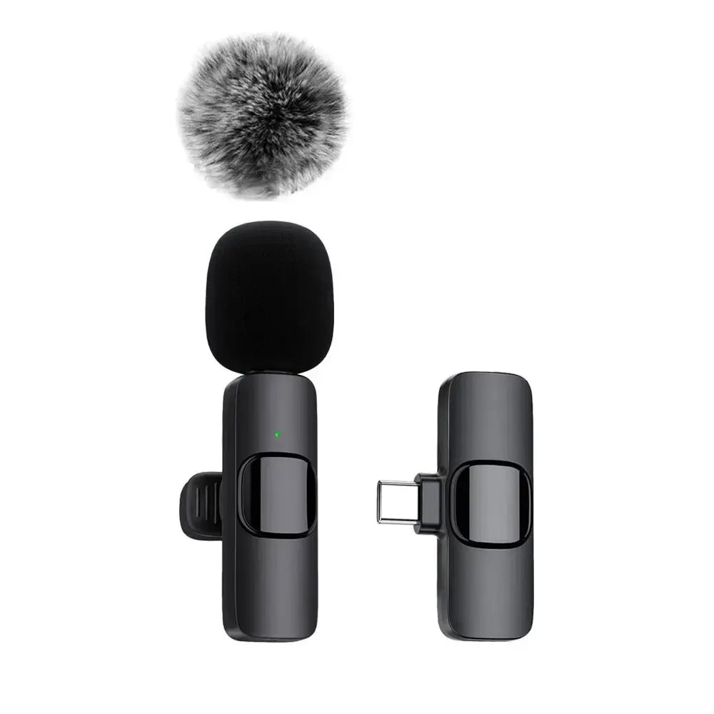 Mini Micro Lavalier Sans Fil : Audio Haute Fidélité pour Créateurs