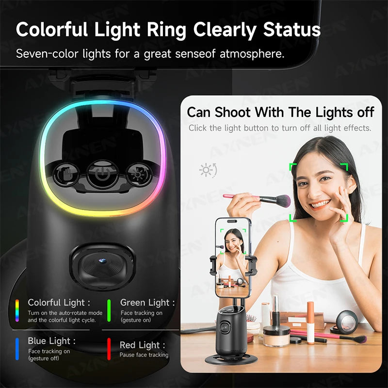 Stabilisateur Intelligent AXNEN P05 : Votre Studio Vidéo Automatique