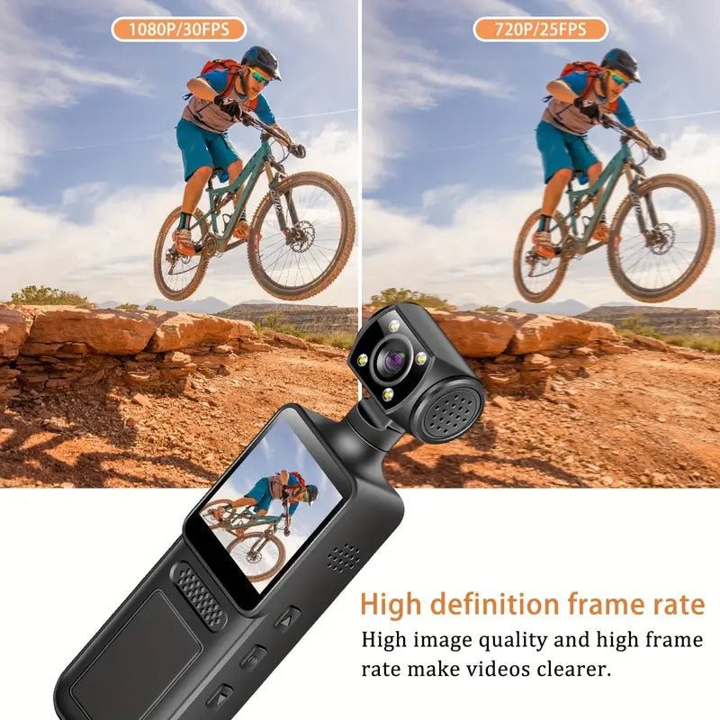 Caméra Action 4K ZRGAE : Stabilisation Pro pour vos Aventures